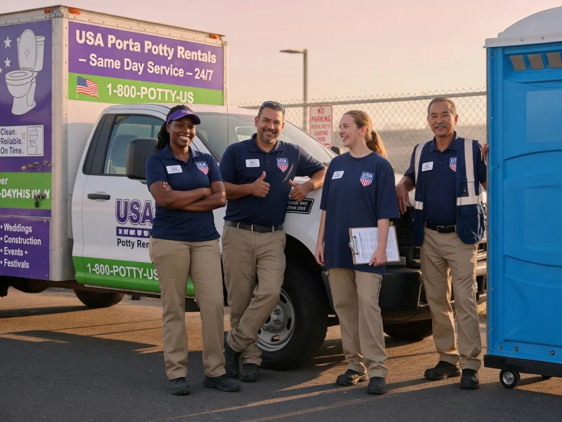 Porta Potty Rental company in Paw Paw, WV